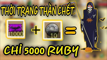 HTTH | Thời trang Thần chết chỉ 5000 ruby QUÁ RẺ, màn PK solo từ 2 con quái vật kiếm khách sv1