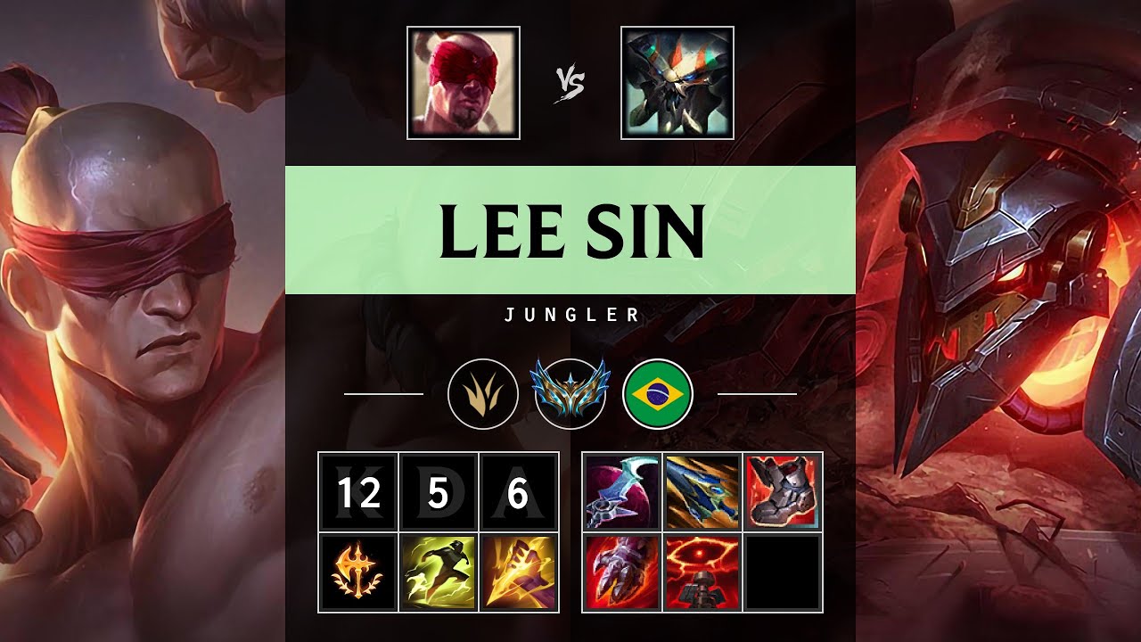 Lee Sin Jungle vs Skarner - BR Challenger Patch 25.13