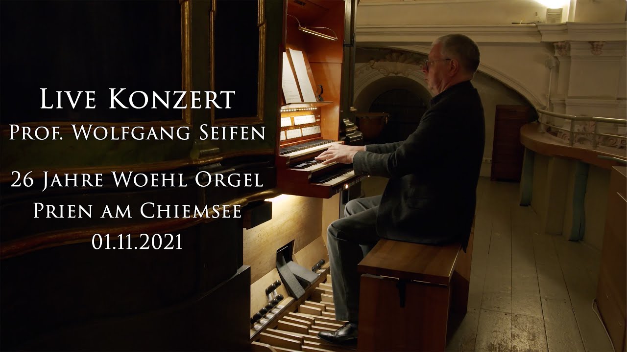 Wolfgang Seifen in Prien 2021 (Improvisationskonzert Allerheiligen 1.11.2021)