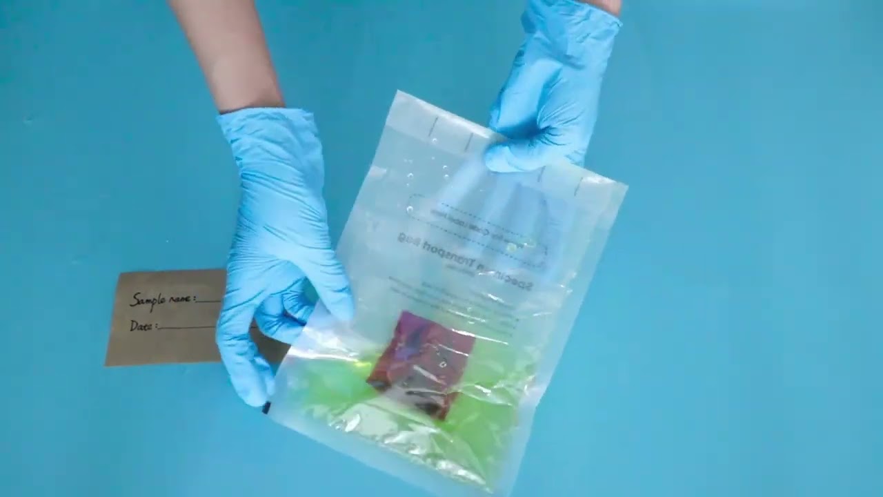 Packaging  Category B Infectious Substances 95kpa biohazard bags