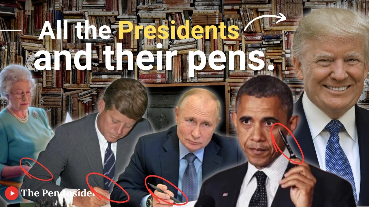 Presidential Pens: What JFK, Trump, Putin & World Leaders Actually Write With (2026)