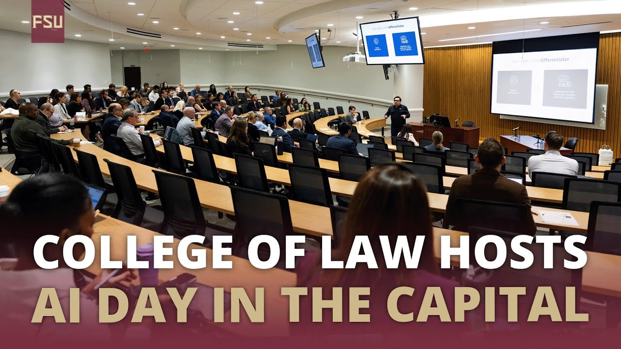 FSU's College of Law hosts AI Day in the Capital
