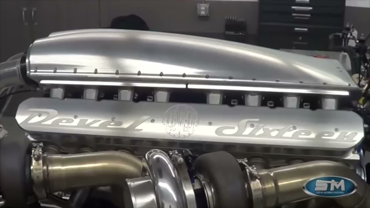 Devil sixteen 5000hp v16 fastest car in the world