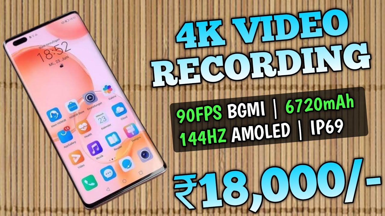Best Phones Under 18000 | 4K Ois Camera | 90Fps Bgmi | 6720mAh | 144Hz Amoled | Ip69 |
