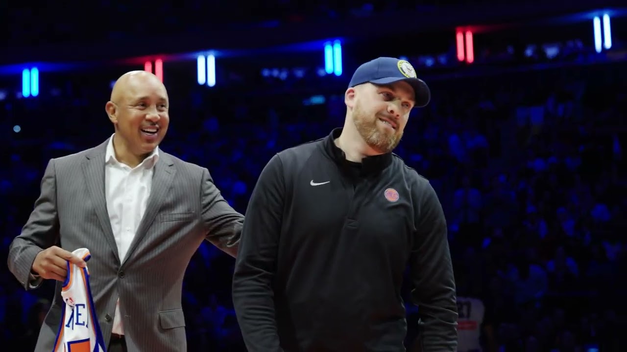 Knicks Game Special Presentation: Honoring a U.S. Hero with a Service Dog