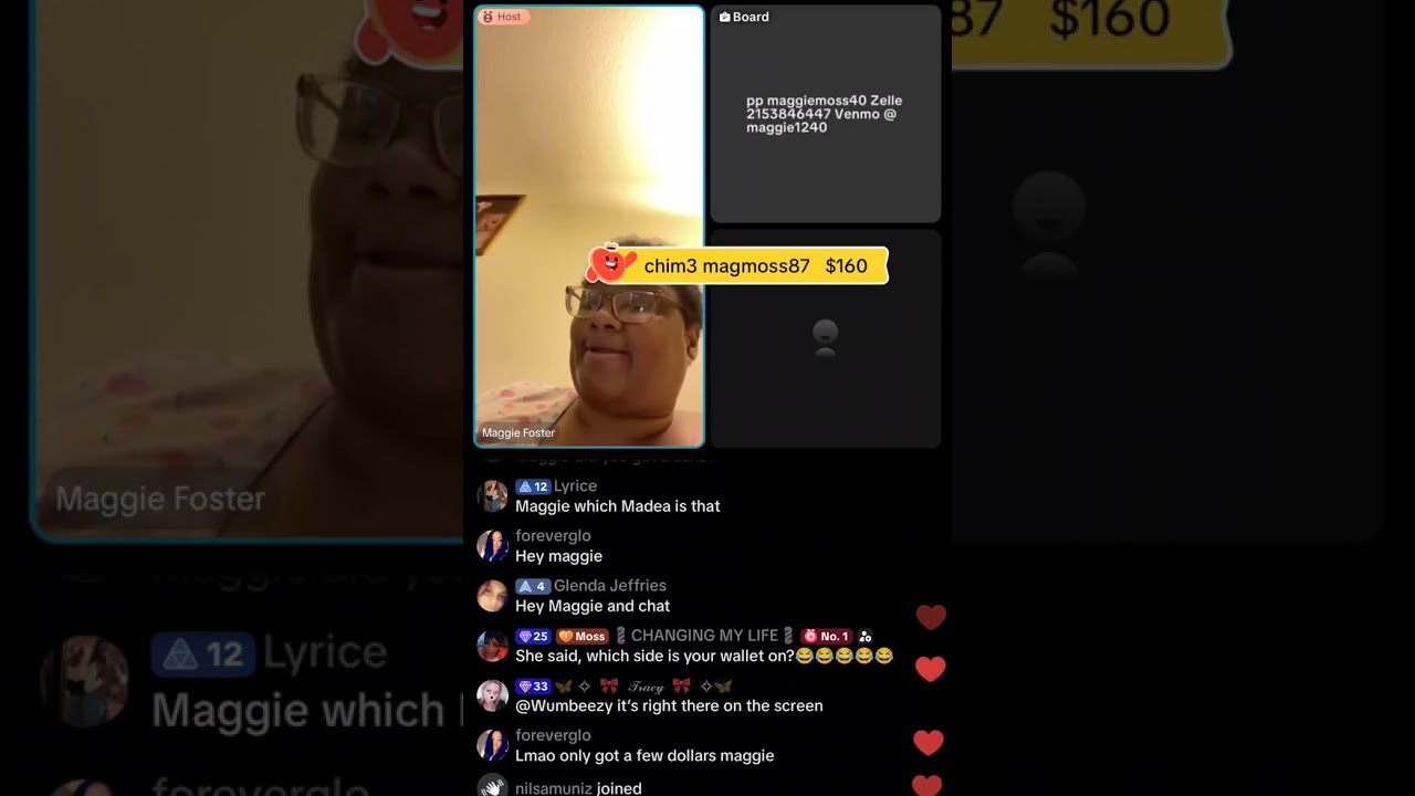 Maggie Foster live March 7 2026