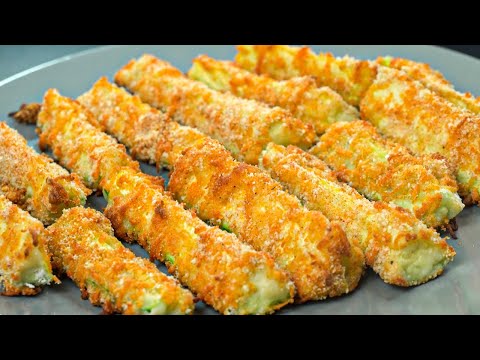 Хрустящие кабачковые палочки! Без капли масла и жира! Наггетсы или похрустим пока есть зубы!