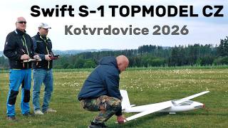 Swift S1 TOPMODEL CZ | 3,14m scale RC glider | 4K | Kotvrdovice 2026