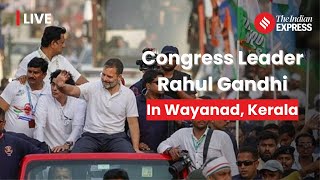 Rahul Gandhi Rally: Rahul Gandhi In Wayanad for Jan Sampark Campaign | Lok Sabha Election 2024