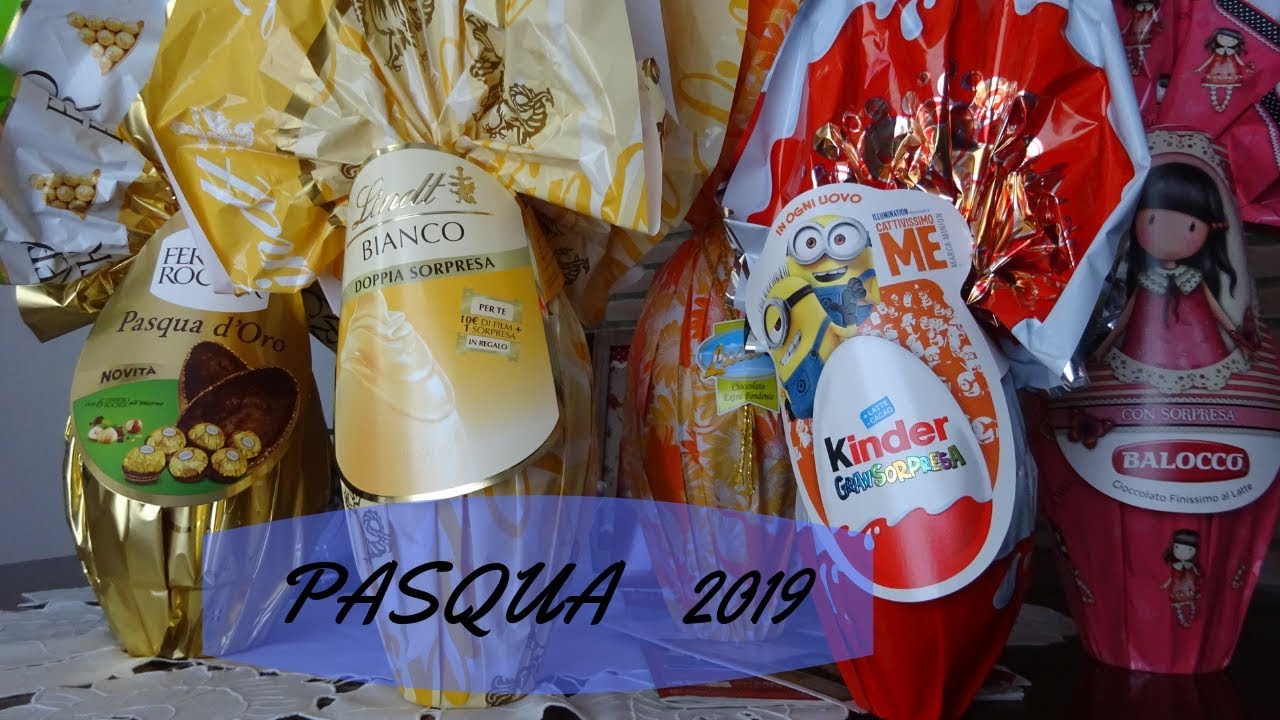 Apriamo le nostre Uova di PASQUA 2019!! Kinder, Santoro LONDON