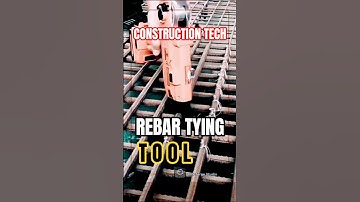 Rebar Tying Tool for Faster Concrete Work Technology