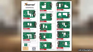 In Stock Xhorse XDNPM3GL MQB48 SolderFree Adapter 13pcs Full Set Work with MultiProg VVDI Prog Key