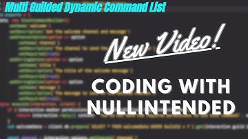 Discord Bot v14  MultiGuild Dynamic Command List!
