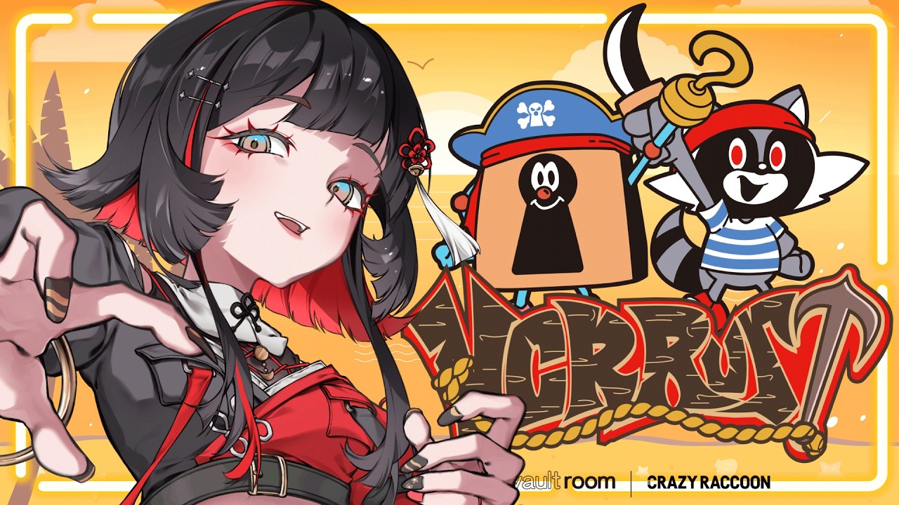 【RUST | VCR】#1 ばり初心者【 #無原唱レコード / #朱名 】