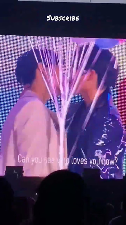 Pond phuwin Kissed In FFF CAMPING CONCERT (Fish Upon the Sky leads) #bl #fishuponthesky #pondphuwin