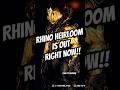 Rhino HEIRLOOM is AVAILABLE NOW!