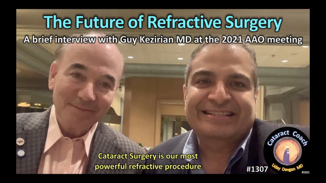 CataractCoach 1307: the future of refractive surgery with Guy Kezirian MD