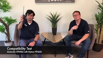 COMPATIBILITY TEST: Motorola CP200d vs Hytera PD362i