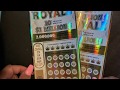 $1 MILLION ROYALE OLG BOOK OF TICKETS ONTARIO LOTTERY