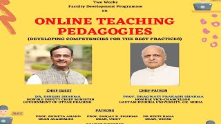 Inaugural Function of Two Weeks Faculty Development Programme on "ONLINE TEACHING PEDAGOGIES" Net Worth