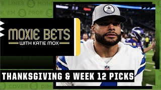 Thanksgiving picks & Week 12 predictions 🦃 💰 | Moxie Bets