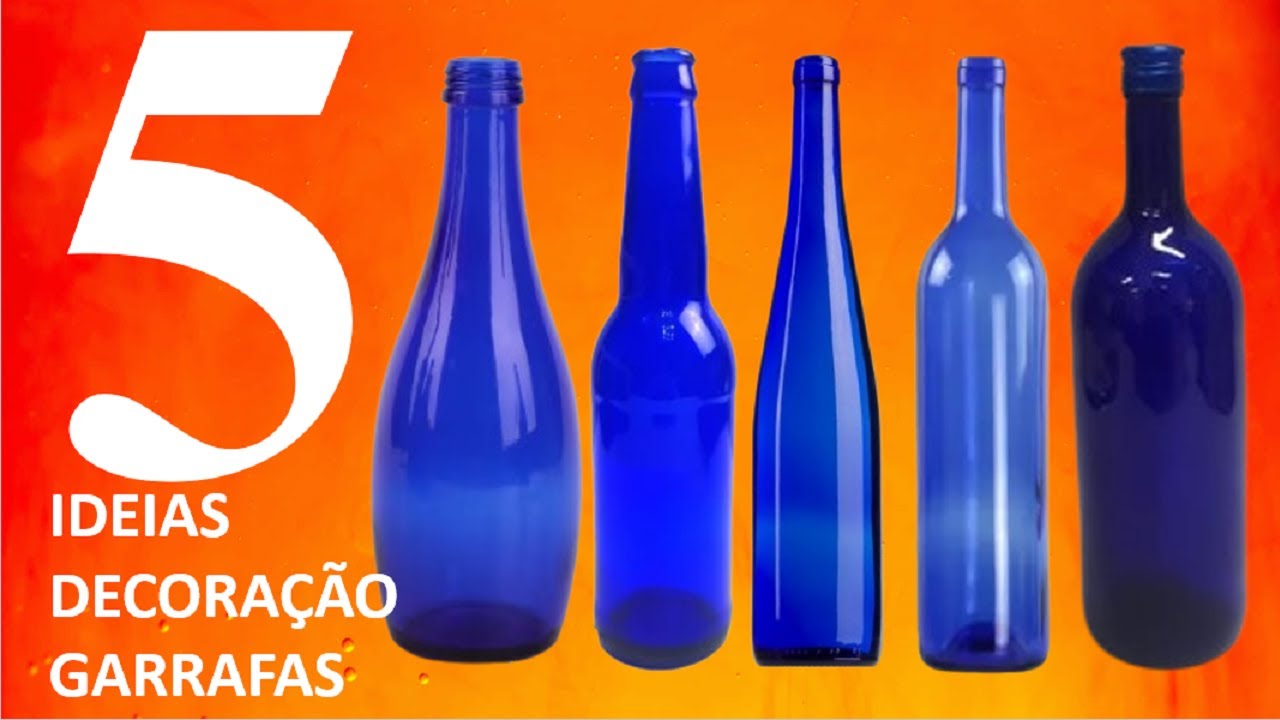 5 IDEIAS DE GARRAFAS DECORADAS - BARATA E FACIL DE VENDER@luci buzo