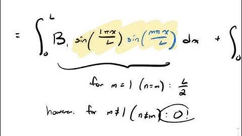 Orthogonality Principle to solve for Coefficients [MATH-241] [PDEs]