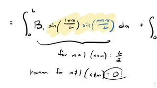 Orthogonality Principle to solve for Coefficients [MATH-241] [PDEs]