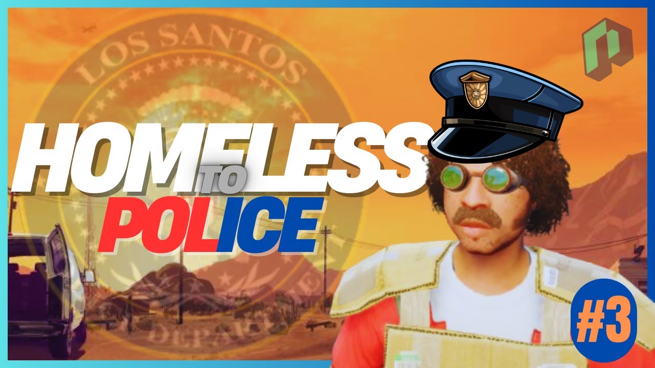 From HOMELESS to POLICEMAN in GTA 5 RP's BIGGEST Server | Part 3 ...