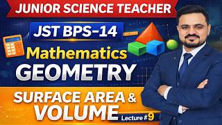 Lecture#9 | Surface Area & Volume | Geometry | Math |Junior Science Teacher