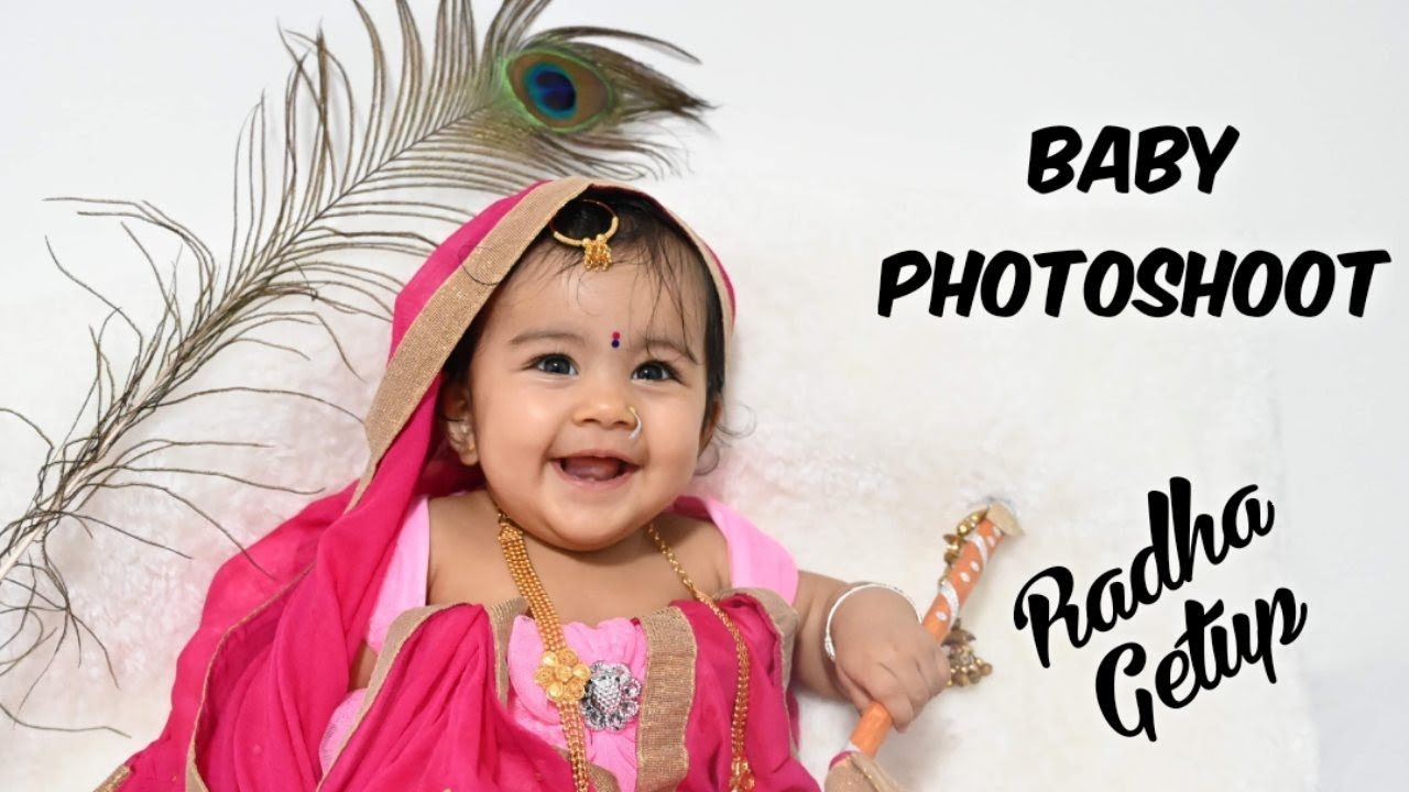 kids radha getup