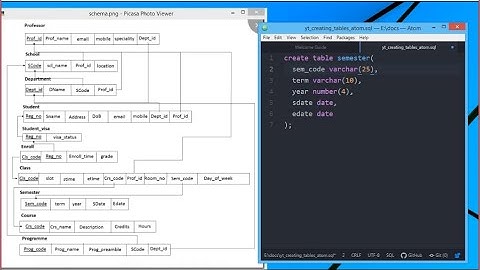 1. Create Table, Alter Table, Foreign Keys