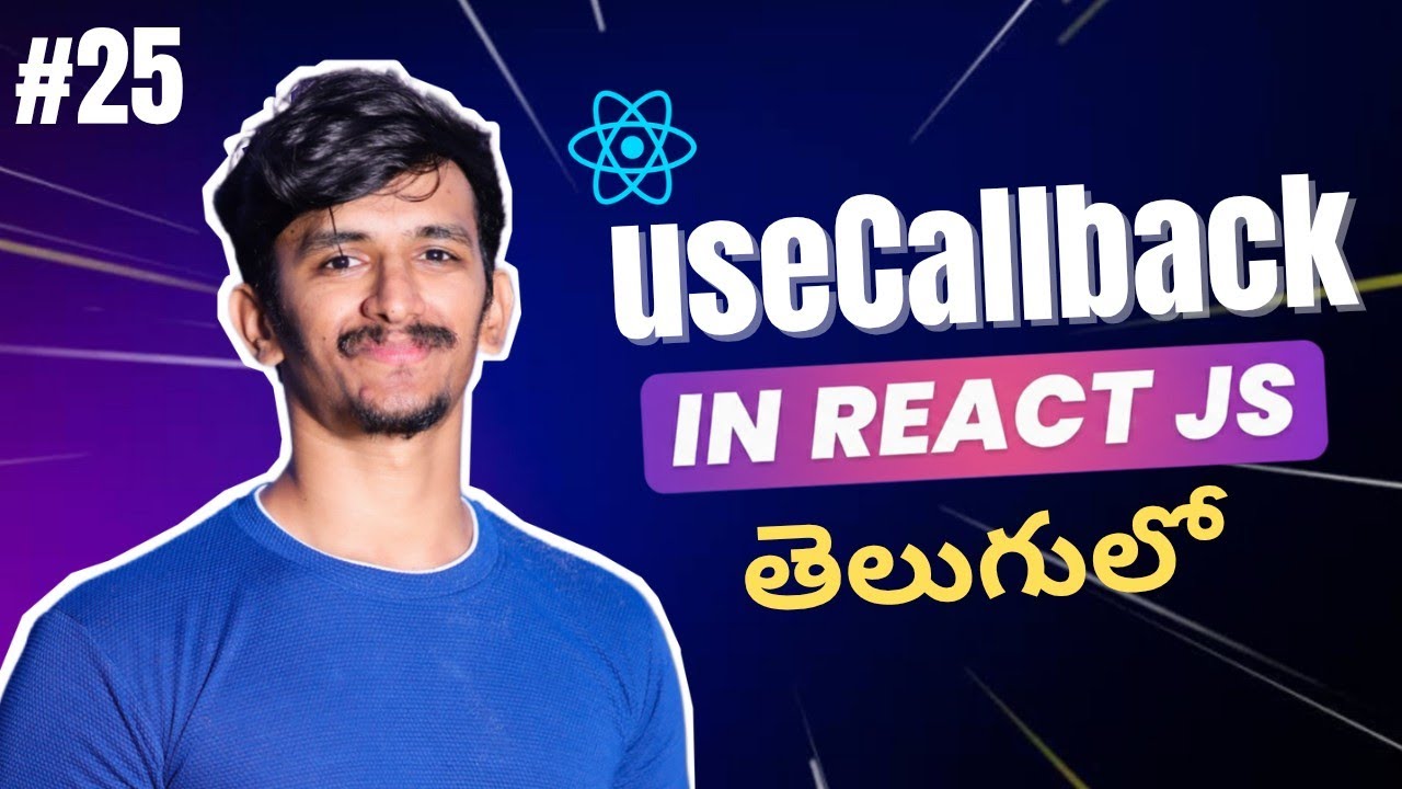 useCallback Explained in Telugu | Fix Function Re-renders | Performance ...