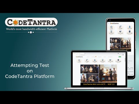 How to Attempt PDF based Exam on CodeTantra platform