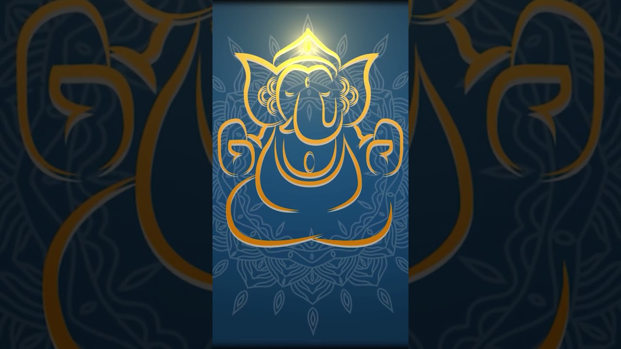 Lord Ganesha Motion Graphics | Vakratunda Mahakaya