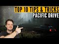 Top 10 pacific drive tips  tricks