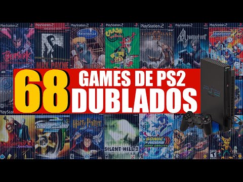 68 JOGOS DUBLADOS DE PLAYSTATION 2