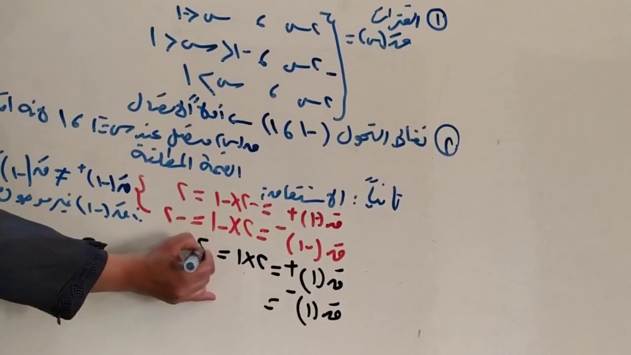 مشتقة اقتران متعدد القاعدة (مشتقة القيمة المطلقة)