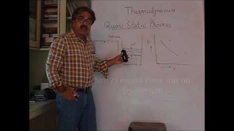 Video No.5:  Quasi Static expansion vs Free expansion