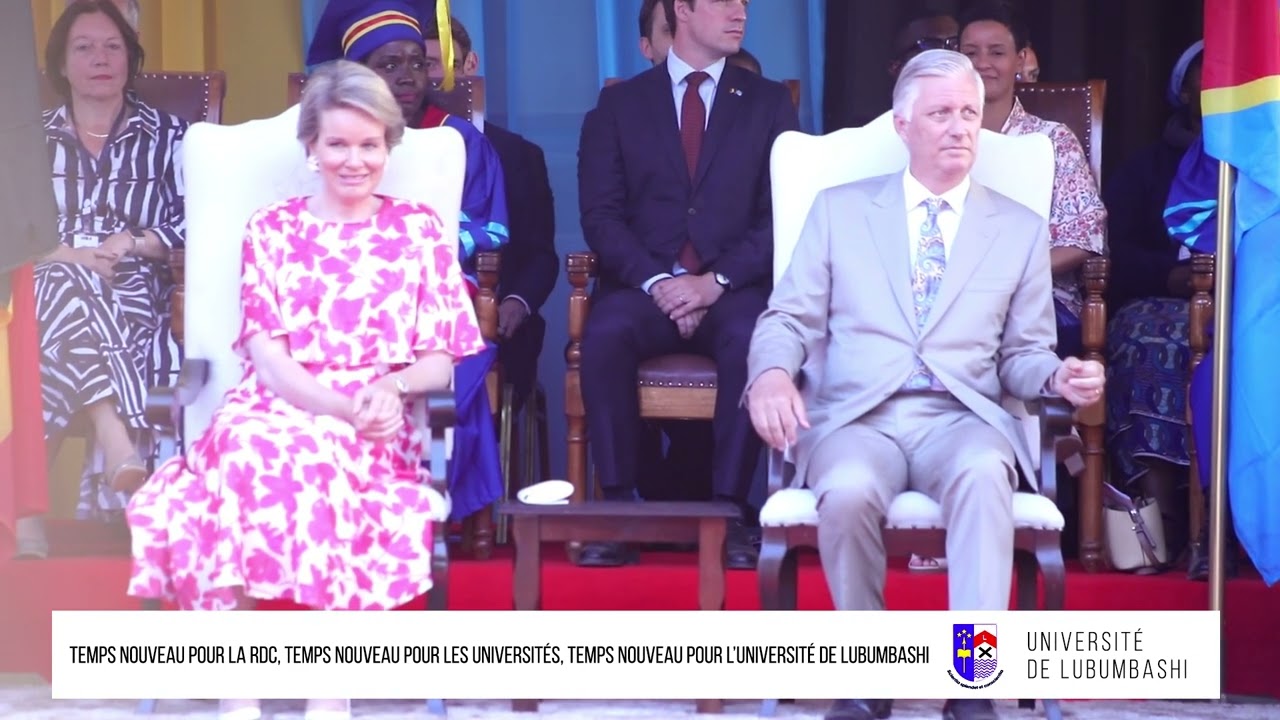 #Discours du recteur Kishiba fitula Gilbert à l'occasion de la visite du couple royal en RDC