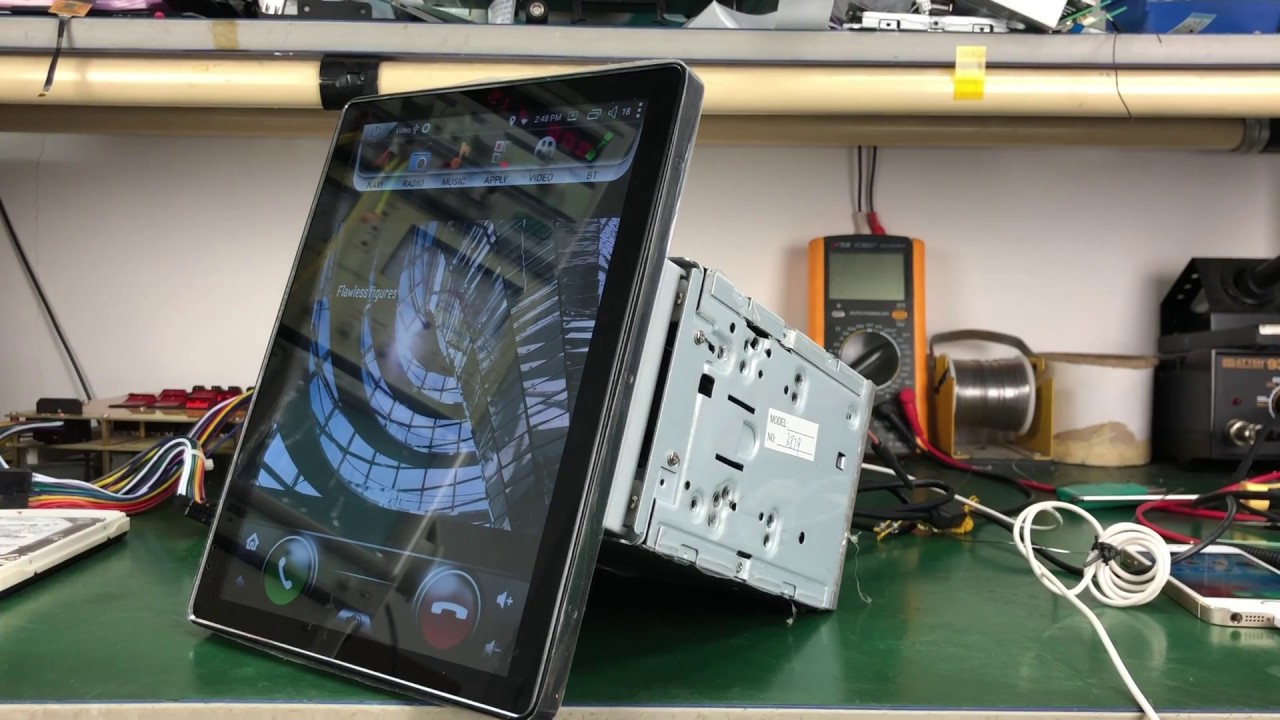 Car Without Sound Unit System Head