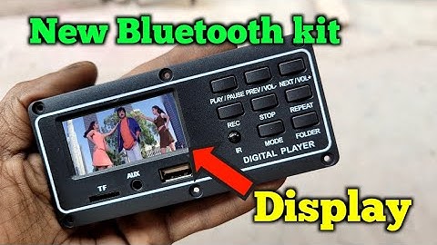 057 Bluetooth kit with Display || New Module Bluetooth || #Bluetooth #Module #Display