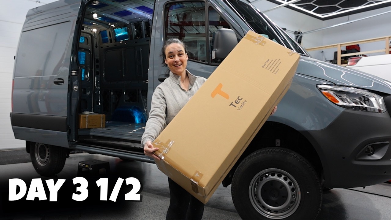 Not the day I wanted, but still some progress done | van build - YouTube