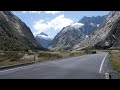 New Zealand - Road to Milford Sound (Milford Sound from Knobs Flat) - Indoor Cycling Training