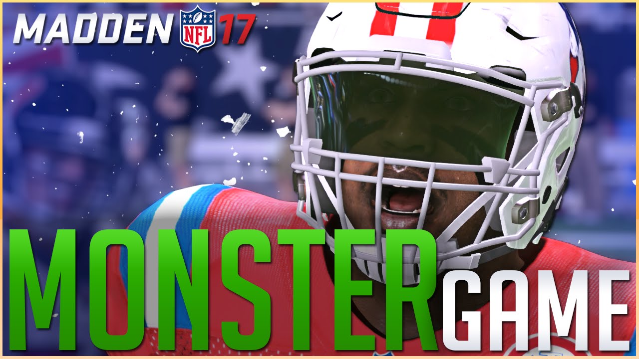 MADDEN 17 CAREER MODE GAMEPLAY: MONSTER GAME & REDEMPTION!