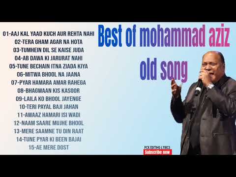 Mohammed Aziz Best Songs Playlist Vol 2