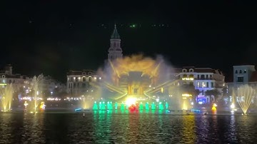 Biểu diễn nhạc nước cực đã tại Grand World Phú Quốc