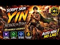 Script Skin Yin Attack on Titan Terbaru No password | Full Effect Full Voice | Easy Download