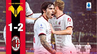 Tonali seals the deal | Hellas Verona 1-2 AC Milan | Highlights Serie A