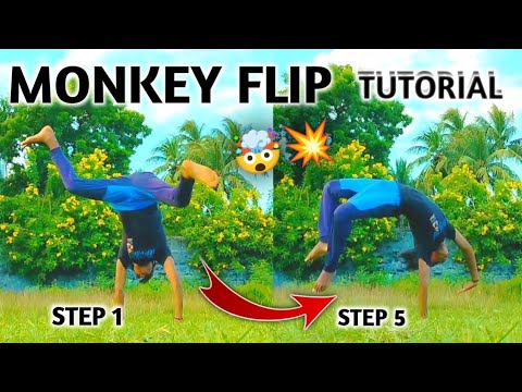 How to Monkey Flip or Macaco Tutorial | Tubu Michael